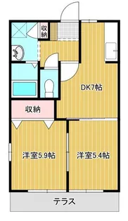 ハイマート【1階】の間取り