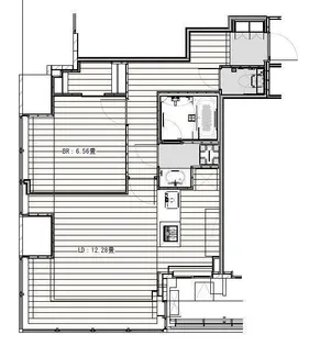 1LDKの間取り画像