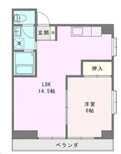 静岡県静岡市葵区新富町6【マンション】の間取り