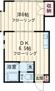メゾン光華【1階】の間取り