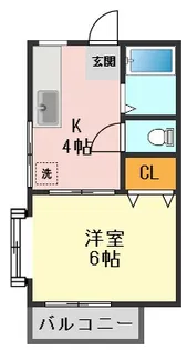 メゾン野村【2階】の間取り