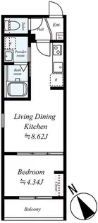 GRADUS上溝II【1階】の間取り