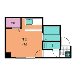 第3金田マンション【2階】の間取り