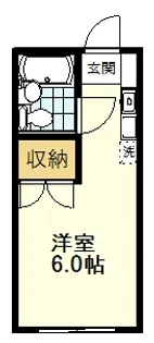 東京都国分寺市東戸倉1【アパート】の間取り