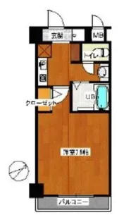 東京都立川市錦町2【マンション】の間取り