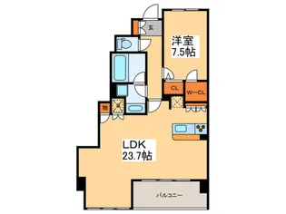 グレンパ-ク梅田北の間取り