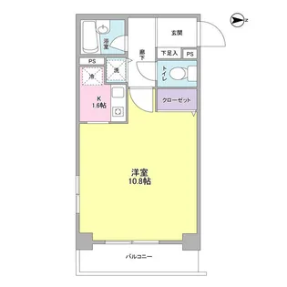 リエータ大塚【3階】の間取り