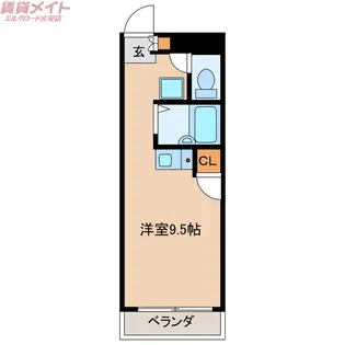 グリーンピュアいなべ【4階】の間取り