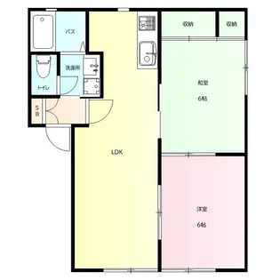 カルチェ【2階】の間取り