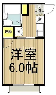 東京都日野市日野本町5【アパート】の間取り