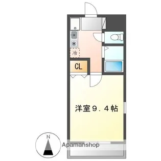 レジデンス尾州【2階】の間取り