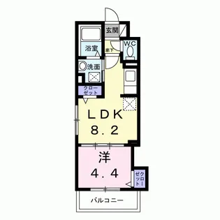 エイチ・エス駒込【2階】の間取り