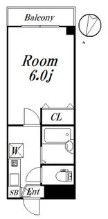 パルクベール下井草【4階】の間取り