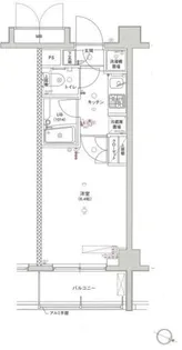 エルヴィエント墨田吾妻【2階】の間取り