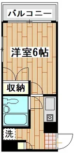 神奈川県横浜市鶴見区鶴見中央1【マンション】の間取り