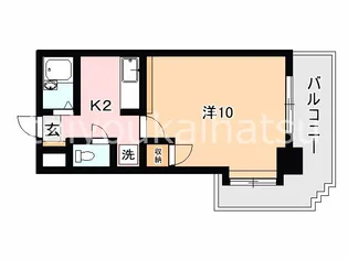 シェソワ【3階】の間取り