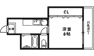 末広ビル【3階】の間取り