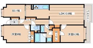 宮城県仙台市青葉区堤町1【マンション】の間取り