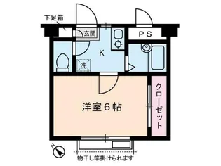 ドミール上池台【1階】の間取り