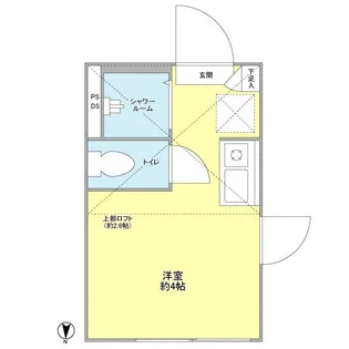 KULA不動前【2階】の間取り
