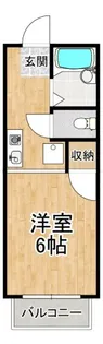 メゾンド・クレール【1階】の間取り
