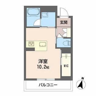 Libera Piena【3階】の間取り