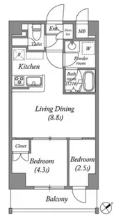ISM練馬【3階】の間取り