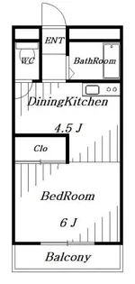 ニュー今井堂マンション【1階】の間取り