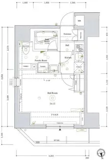 AXAS神楽坂Sta.【6階】の間取り