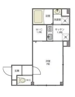 神奈川県横浜市鶴見区市場上町【マンション】の間取り