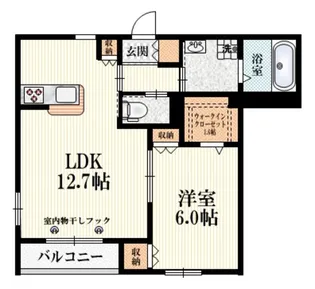 東京都八王子市台町4【マンション】の間取り