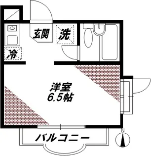 エレガンス大井町【3階】の間取り