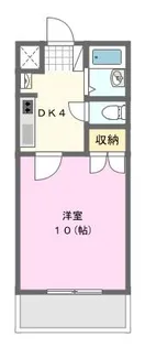 ジュネスツカサ【2階】の間取り