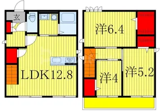 千葉県我孫子市白山1【一戸建】の間取り