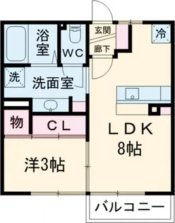 パインウッド【2階】の間取り
