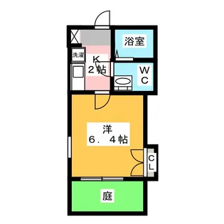 フローリア枡形【1階】の間取り