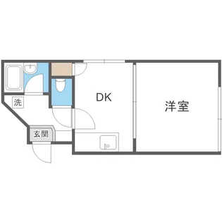 メゾン中島【4階】の間取り