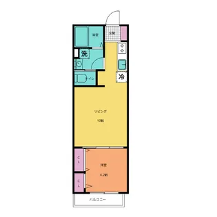 J・RENT大宮大成町【2階】の間取り