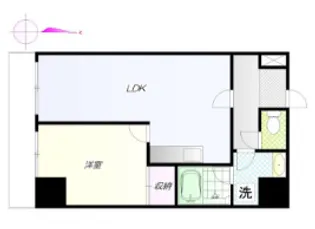 東京都文京区小石川5【マンション】の間取り