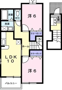 パストラーレ【2階】の間取り