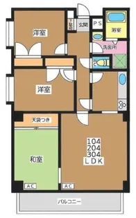 La Sua Casa. K【3階】の間取り