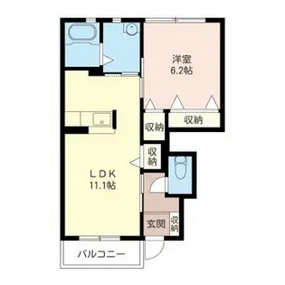 Amazing CoatI(アメージングコート1)【1階】の間取り