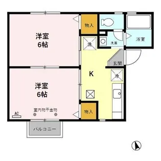 リオン21【1階】の間取り