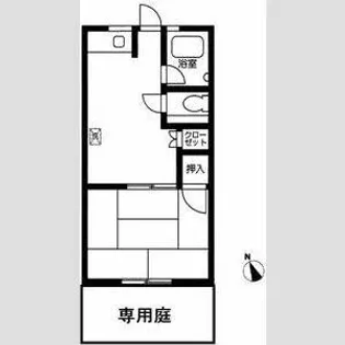 東京都世田谷区用賀2【アパート】の間取り