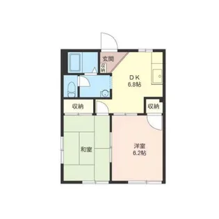 プロムナード仲本【1階】の間取り