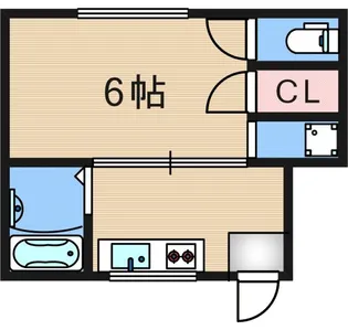 野田文化【1階】の間取り