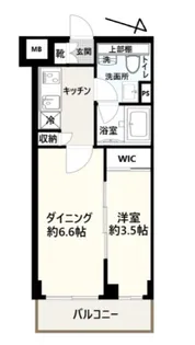ベルシード野毛山公園【3階】の間取り