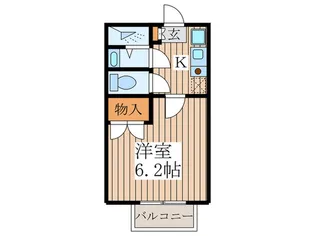 メイプルコ-ト【1階】の間取り