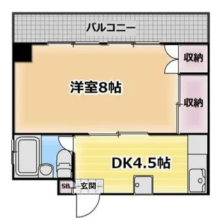 東京都墨田区石原3【マンション】の間取り