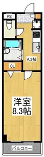 東京都小平市小川町1【マンション】の間取り